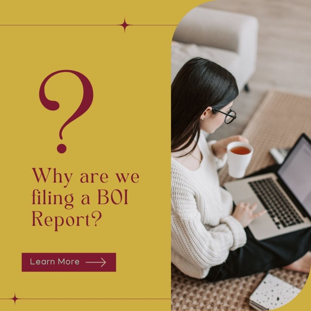 File a BOI Report - Why do it?
